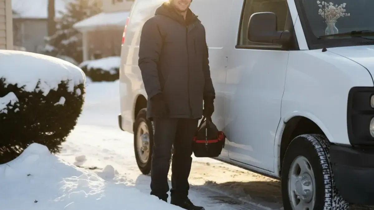 Winter drain problems in Michigan